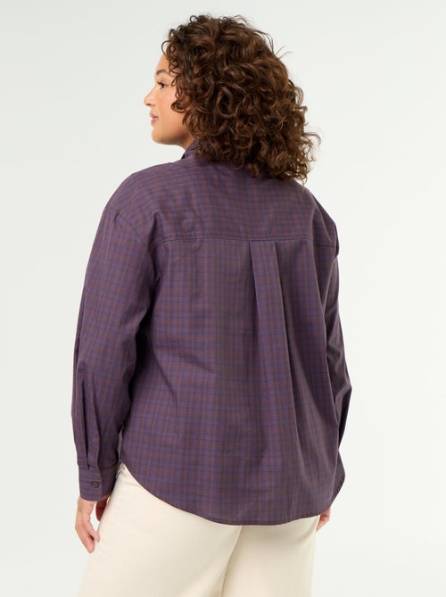 Chemise à manches longues et col lavallière - Kiabi Chemise à manches longues et col lavallière - Kiabi