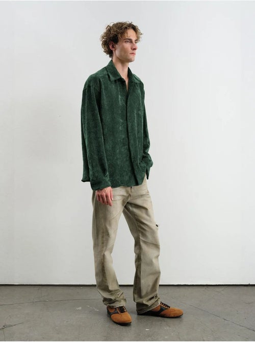 Chemise à manches longues oversize texturée giesto - Kiabi Chemise à manches longues oversize texturée giesto - Kiabi
