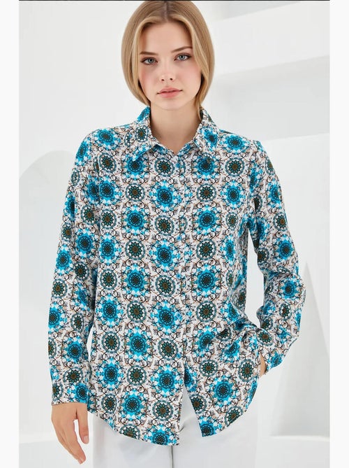 Chemise à motifs graphiques bdart - Kiabi