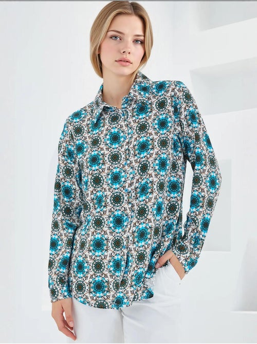 Chemise à motifs graphiques bdart - Kiabi