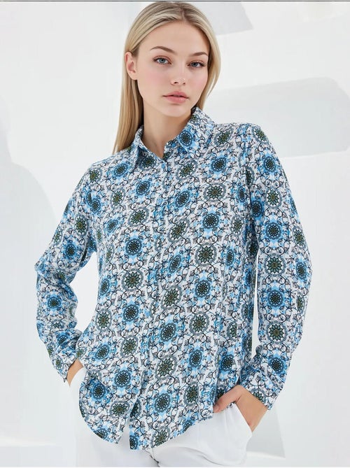 Chemise à motifs graphiques bdart - Kiabi