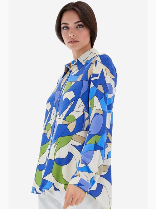 Chemise à motifs graphiques bdart - Kiabi Chemise à motifs graphiques bdart - Kiabi