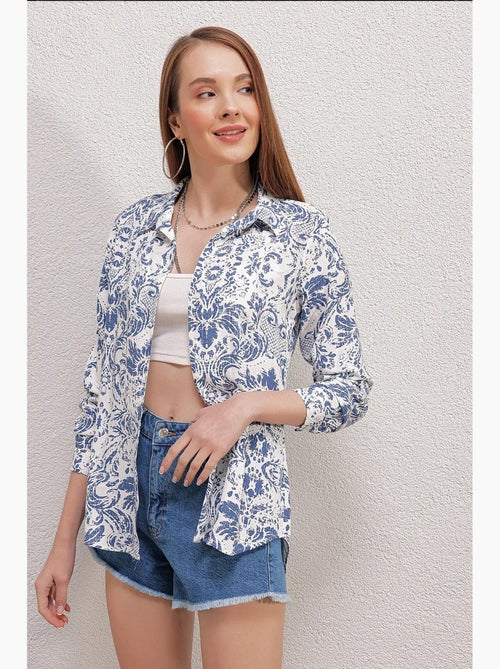 Chemise à motifs graphiques bdart - Kiabi Chemise à motifs graphiques bdart - Kiabi