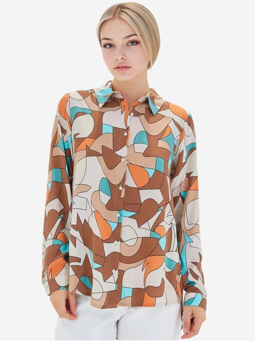 Chemise à motifs graphiques bdart - Kiabi Chemise à motifs graphiques bdart - Kiabi