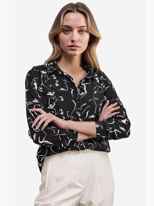 Chemise à motifs graphiques bdart - Kiabi Chemise à motifs graphiques bdart - Kiabi
