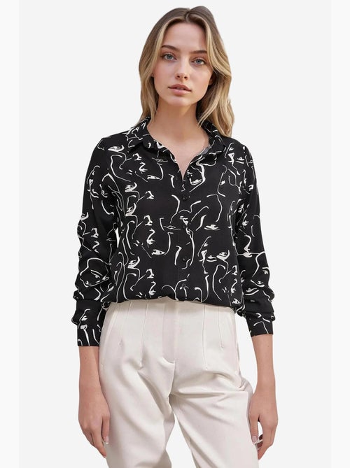 Chemise à motifs graphiques bdart - Kiabi Chemise à motifs graphiques bdart - Kiabi