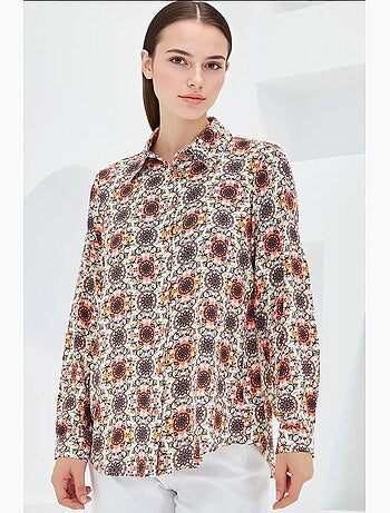Chemise à motifs graphiques bdart