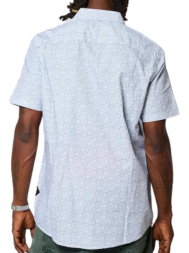 Chemise à Motifs Homme Kaporal Bleu - Kiabi