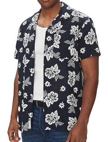 Chemise à Motifs Homme Tommy Hilfiger