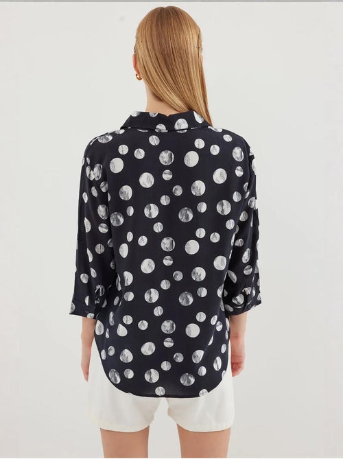 Chemise à motifs nouée devant bdart - Kiabi