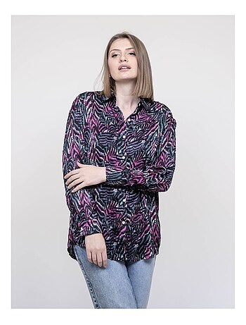 Chemise à motifs ORIANE