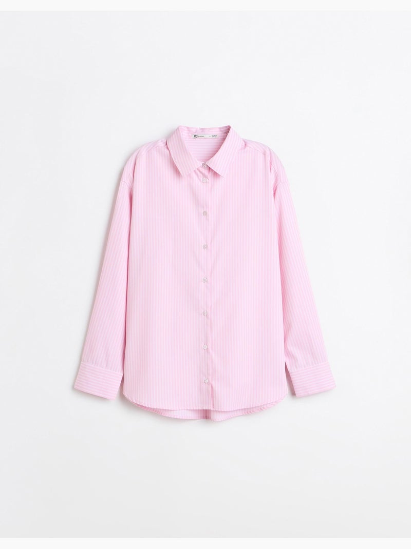 Chemise à rayures, mo fashion Rose - Kiabi