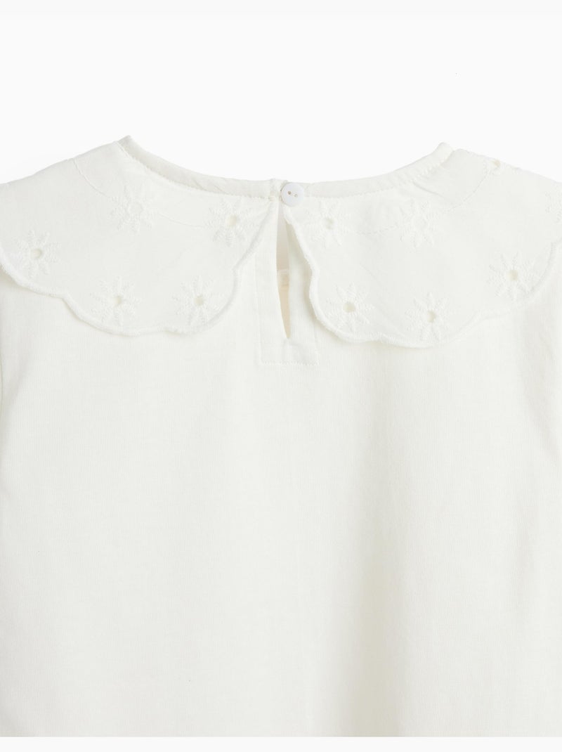 Chemise à volant, MO Fashion Blanc - Kiabi