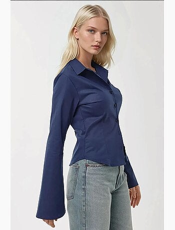 Chemise ajustée à manches longues hiccup