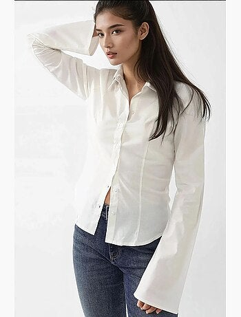 Chemise ajustée à manches longues hiccup