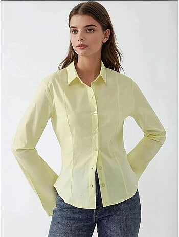 Chemise ajustée à manches longues hiccup