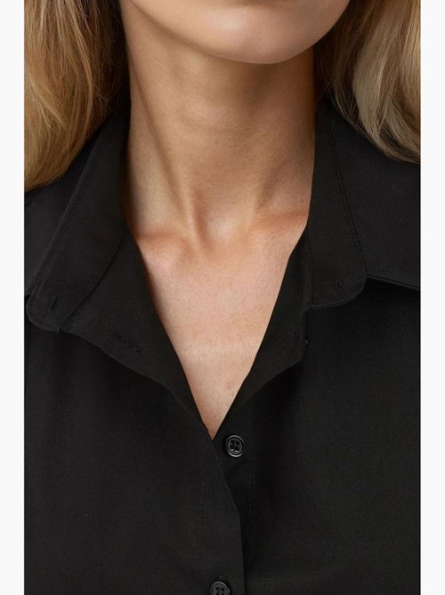 Chemise ajustée à manches longues hiccup - Kiabi