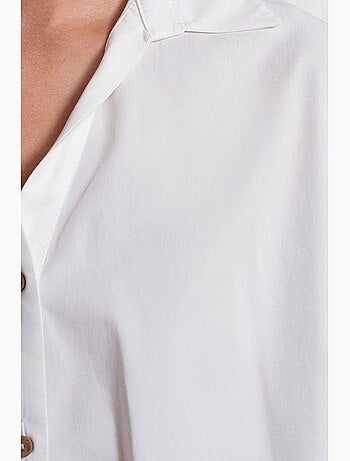 Chemise ample en popeline de coton dilvin