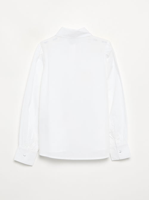 Chemise avec faux bijoux sur le col - Kiabi Chemise avec faux bijoux sur le col - Kiabi