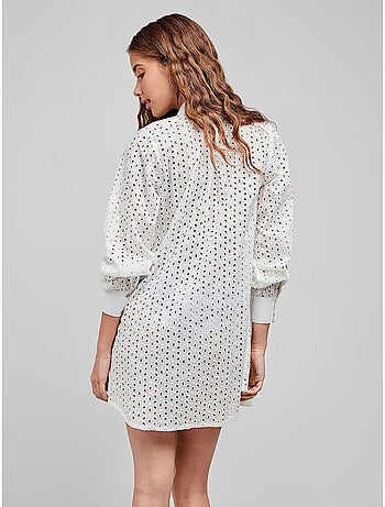 Chemise avec fermeture boutonnée sur le devant, 100% coton