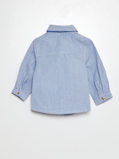 Chemise avec nœud papillon - Kiabi