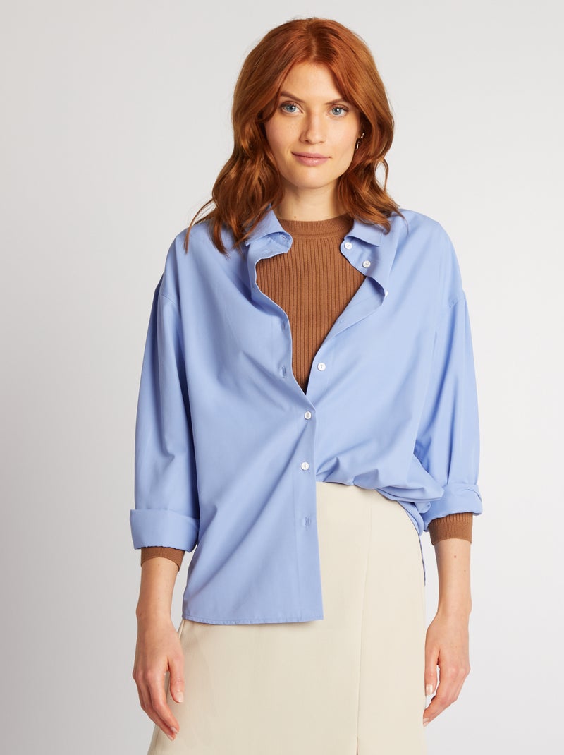 Chemise fille enfant Bleu - Blouses, Chemises et Tuniques pour filles
