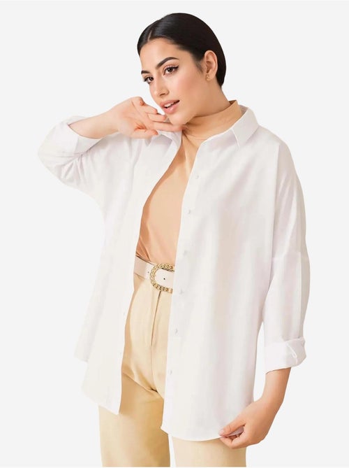 Chemise basique oversize bdart - Kiabi Chemise basique oversize bdart - Kiabi