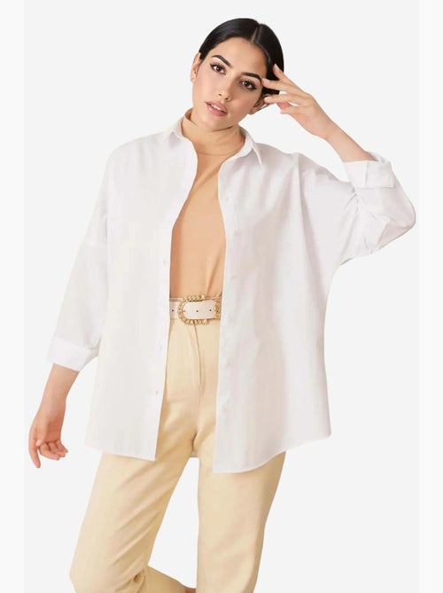 Chemise basique oversize bdart - Kiabi Chemise basique oversize bdart - Kiabi