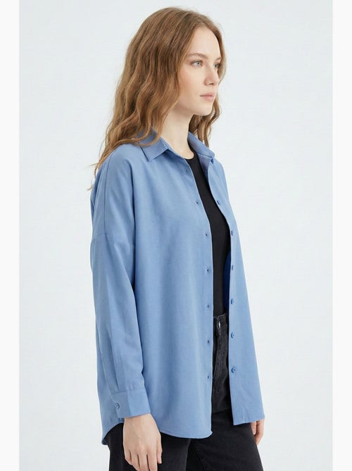 Chemise basique oversize bdart - Kiabi Chemise basique oversize bdart - Kiabi