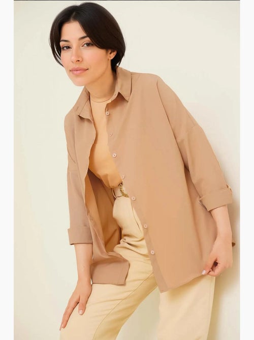 Chemise basique oversize bdart - Kiabi Chemise basique oversize bdart - Kiabi