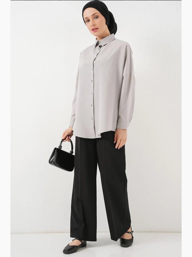 Chemise basique oversize bdart Gris clair - Kiabi