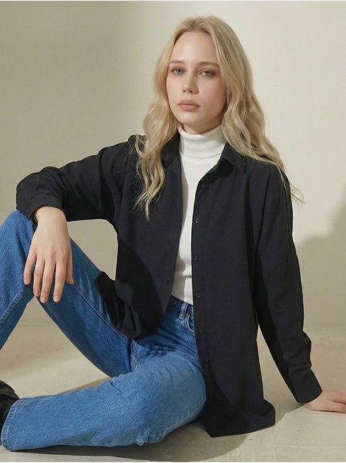 Chemise basique oversize bdart - Kiabi Chemise basique oversize bdart - Kiabi