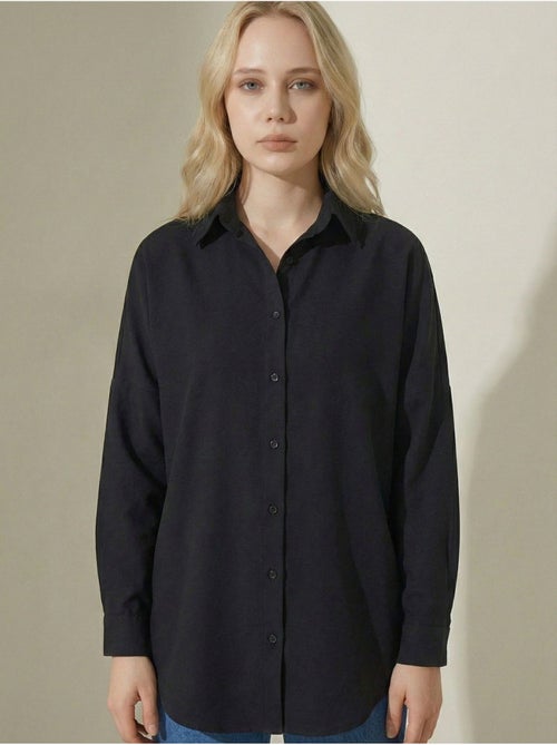 Chemise basique oversize bdart - Kiabi Chemise basique oversize bdart - Kiabi