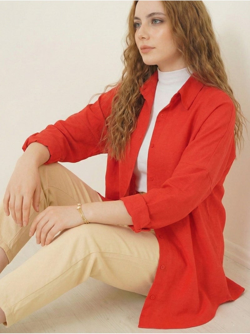 Chemise basique oversize bdart Rouge - Kiabi
