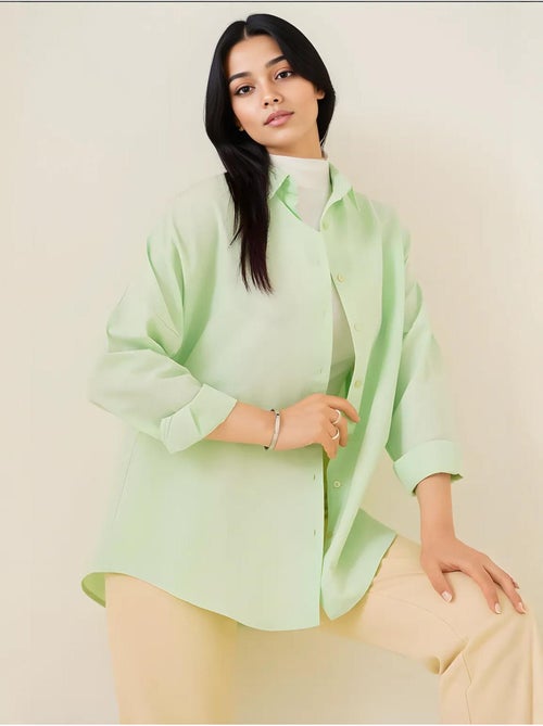 Chemise basique oversize bdart - Kiabi Chemise basique oversize bdart - Kiabi