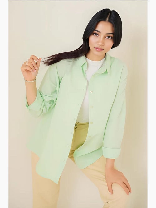 Chemise basique oversize bdart - Kiabi Chemise basique oversize bdart - Kiabi