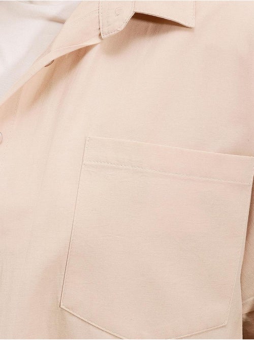 Chemise basique surdimensionnée à manches courtes bdart - Kiabi Chemise basique surdimensionnée à manches courtes bdart - Kiabi