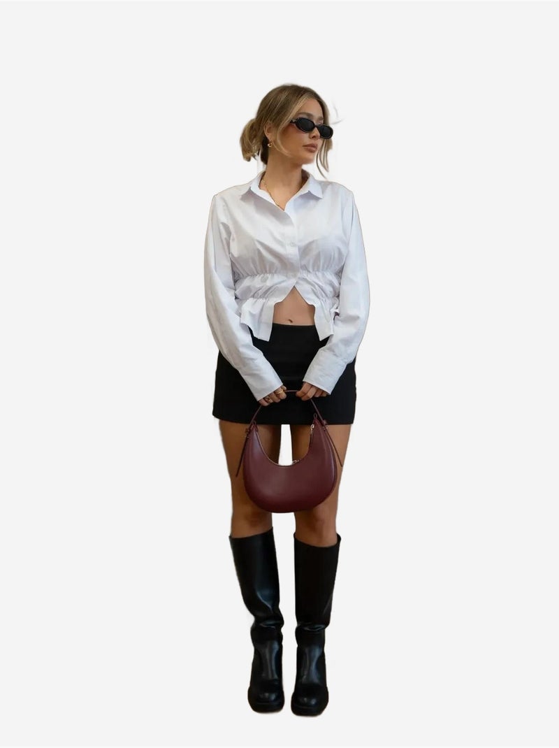 Chemise blanche à boutons valletta hiccup Blanc - Kiabi