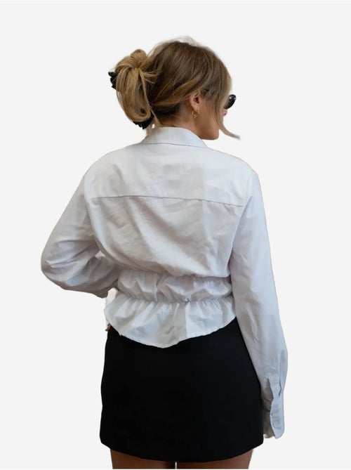 Chemise blanche à boutons valletta hiccup - Kiabi Chemise blanche à boutons valletta hiccup - Kiabi