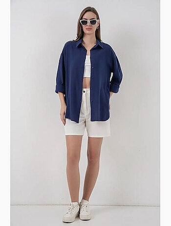 Chemise boutonnée à col de chemise bdart