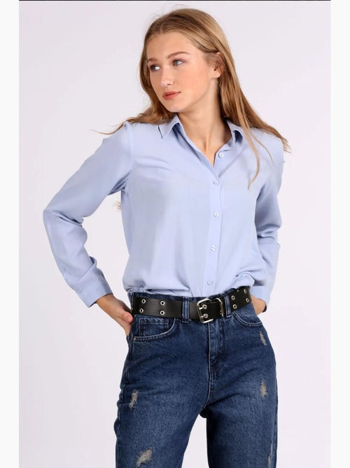 Chemise boutonnée à col de chemise bdart - Kiabi