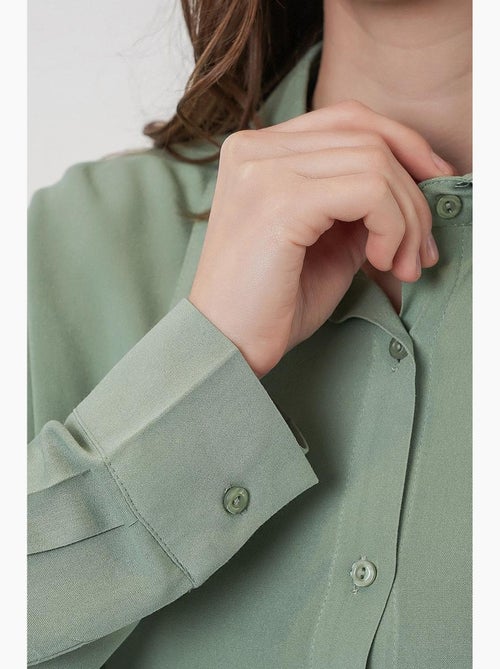 Chemise boutonnée à col de chemise bdart - Kiabi