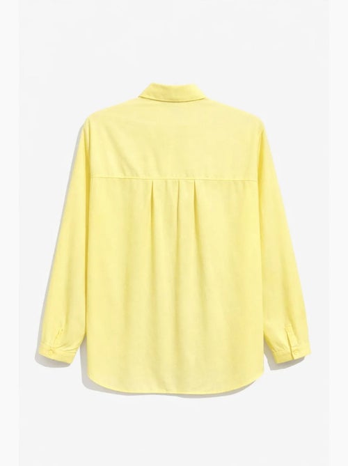 Chemise boutonnée à manches longues avec poche mixray - Kiabi