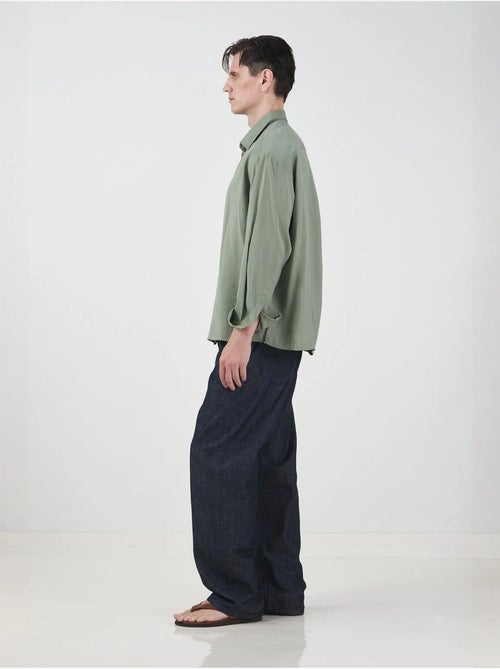 Chemise boutonnée à manches longues oversize giesto - Kiabi Chemise boutonnée à manches longues oversize giesto - Kiabi