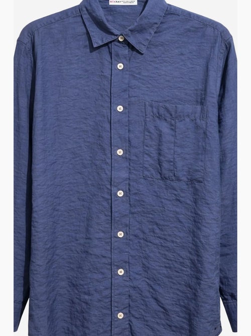 Chemise boutonnée coupe décontractée avec poche mixray - Kiabi