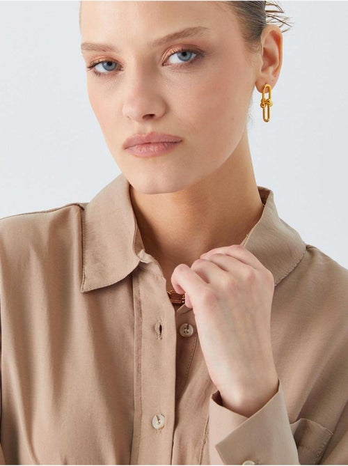 Chemise boutonnée coupe décontractée avec poche mixray - Kiabi