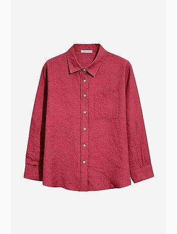 Chemise boutonnée coupe décontractée avec poche mixray