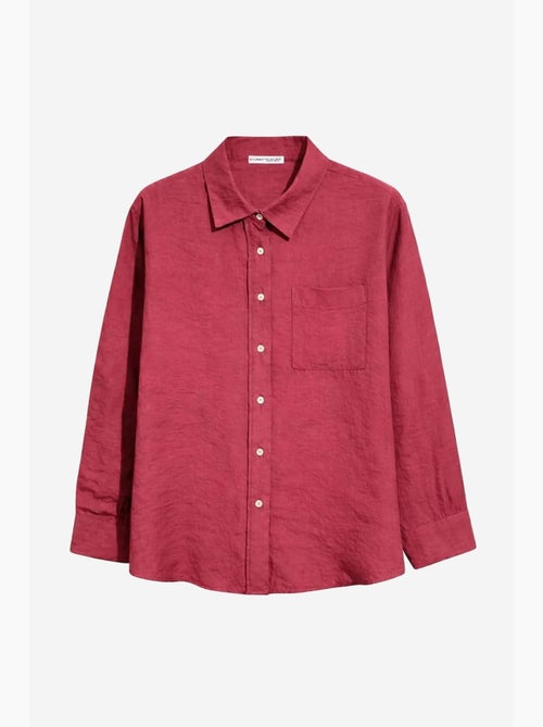 Chemise boutonnée coupe décontractée avec poche mixray - Kiabi