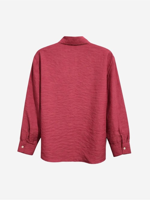 Chemise boutonnée coupe décontractée avec poche mixray - Kiabi