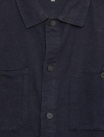 Chemise boutonnée en flanelle